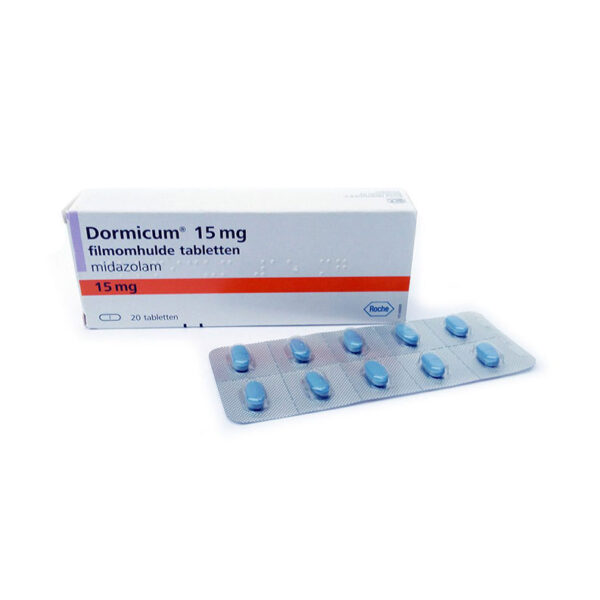 Buy Midazolam (dormicum) 15Mg Tablet Online.Fast-Acting Sedative for Short-Term Relief